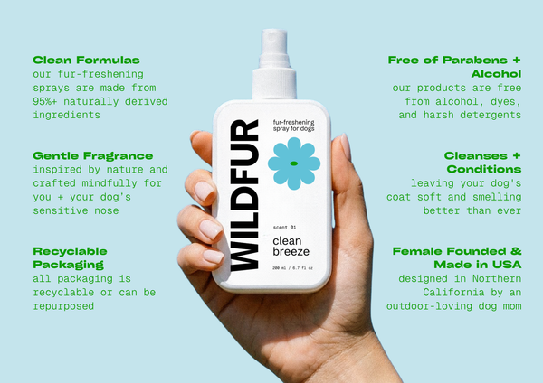 Fur-Freshening Spray: Clean Breeze